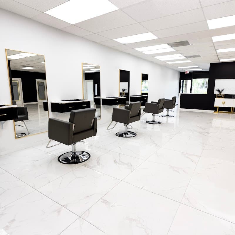 Glam luxe hair and makeup studio